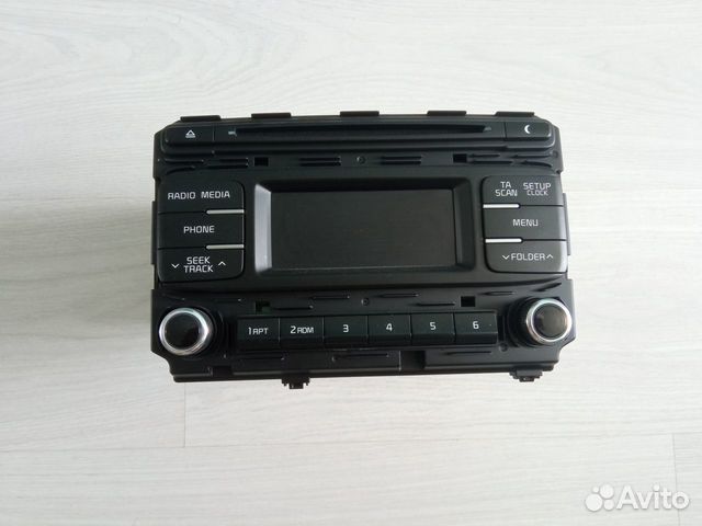 Штатная магнитола на kia sportage 4