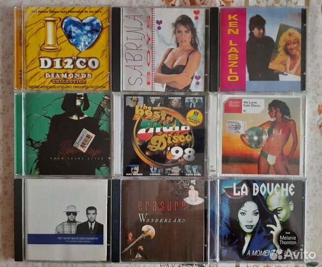 Евро и Итало Диско на CD