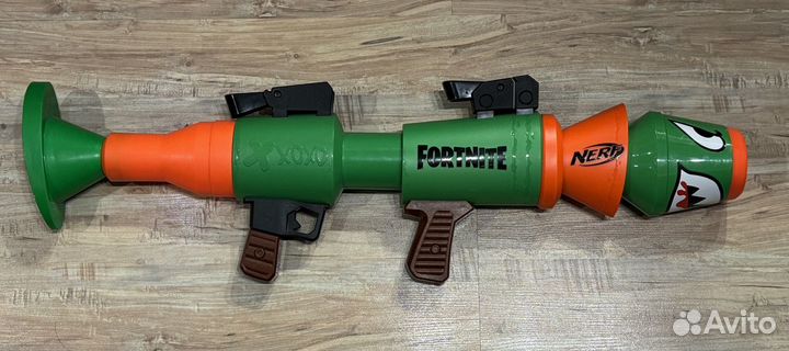 Бластер nerf fortnite rocket launcher