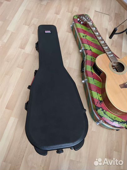 Кофр, чехол, жесткий кейс для акустической гитары