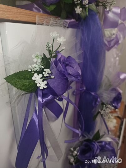 Декор Свадебное украшения на машину