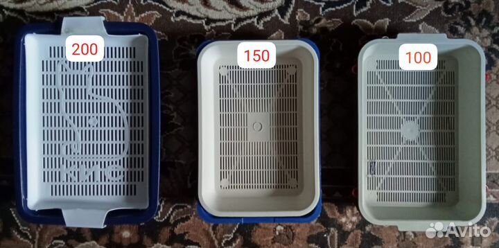 Кошачий туалет лоток с решеткой