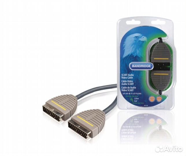 Scart-scart 21 pin 2 метра