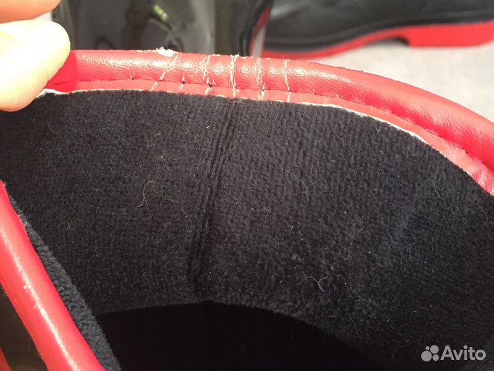 Рещиновые утепленные сапожки 34 размер