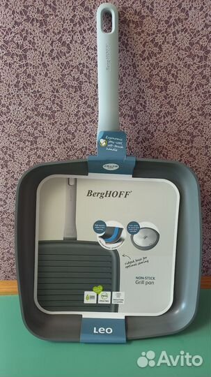 Новая Сковорода-гриль berghoff Leo 28см 3100мл