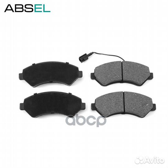 Колодки тормозные передние pg420006 absel