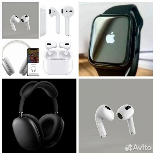 Наушники Airpods все модели. Новые