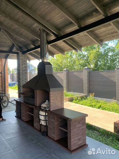 Мангал на улицу модульные Lego кирпича