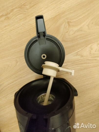 Термос большой 2л. с помпой