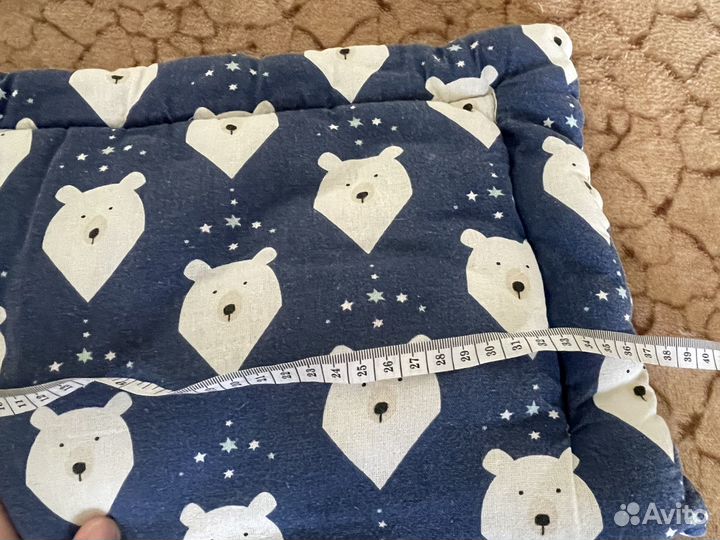 Комплект в коляску подушка матрас одеяло