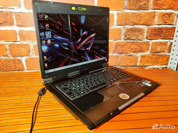 Asus ROG G1S - Core 2 Duo \ 2 Озу \ 8600GT \ SSD