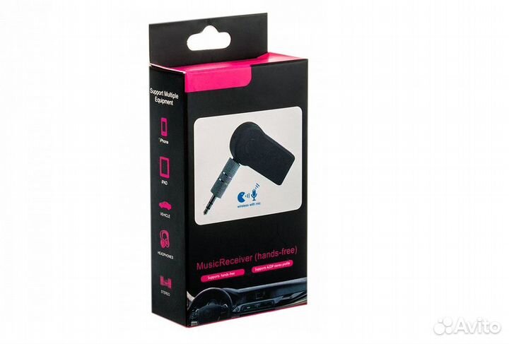 Bluetooth aux адаптер для автомагнитолы3