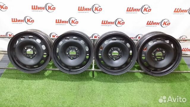 1062) К-кт дисков ориг штамп R15 ford 5х108