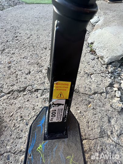 Самокат stunt зеленый