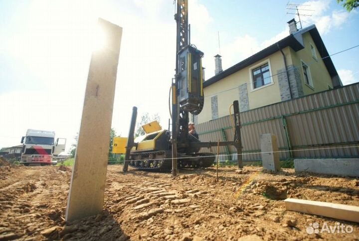 Жб сваи, фундамент на железобетонных сваях