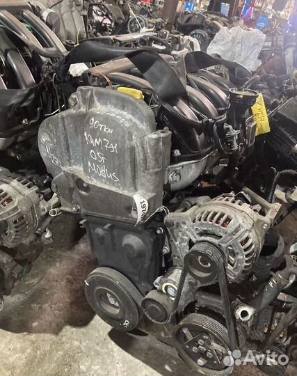 Контрактный Двигатель Renault K4M791 1.6L
