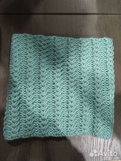 Шапка, снуд и варежки