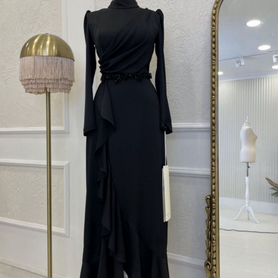 Вечернее платье черное