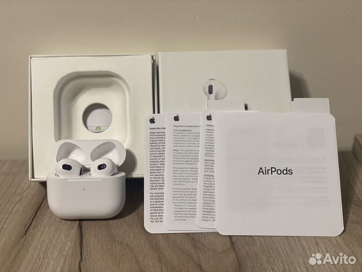 Наушники apple airpods 3
