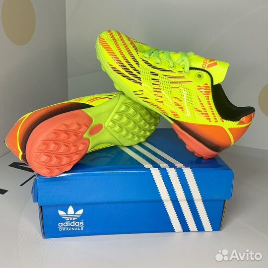 Бутсы футбольные грунтовки Adidas Адидас 32-37