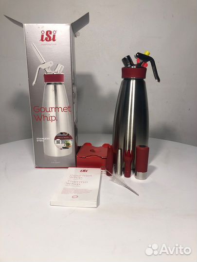 Сифон для сливок (кремер) ISI Gourmet Whip 1л