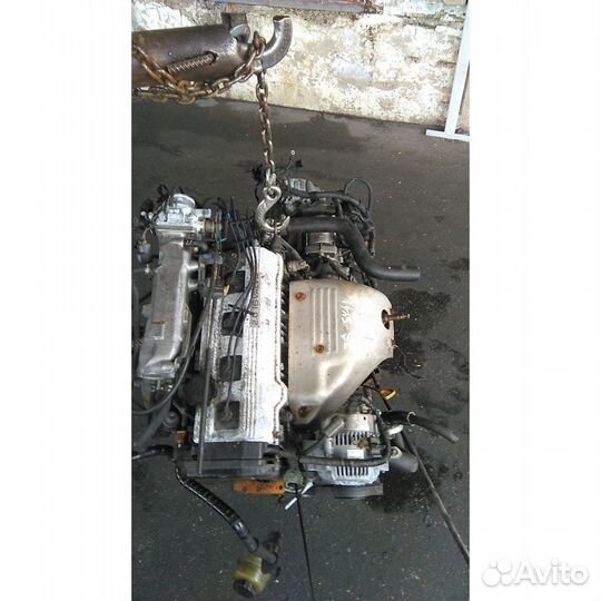 Двигатель двс с навесным toyota vista SV41 3S-FE 1