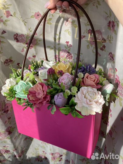 Букет на День Рождения из мыла ручной работы