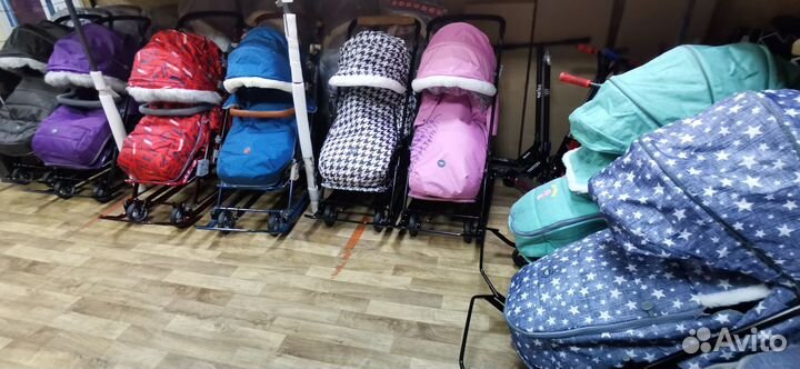 Санки коляска Ника Прво Россия