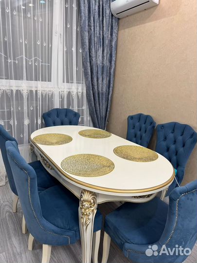 Стол и стулья бу