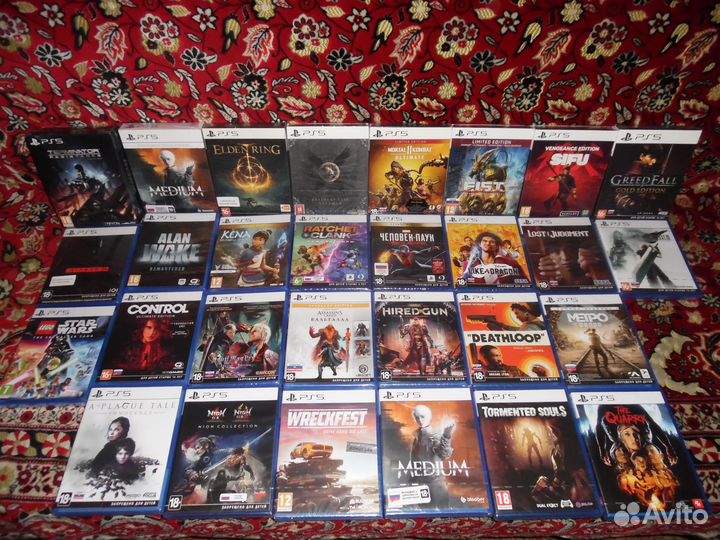 Игрушки для PlayStation 5 (Новые)