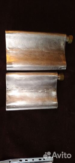 2 фляги из нержавейки