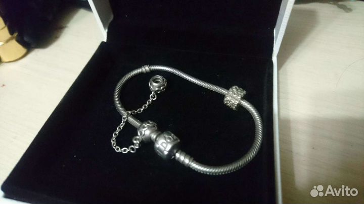 Шармы и браслет Pandora. Оригиналы