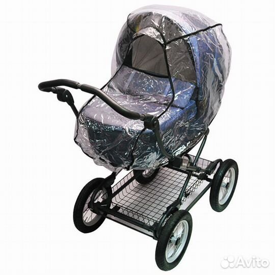Дождевик чехол на коляску морозостойкий