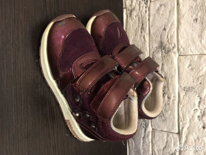 Бесплатно Ботинки для девочки 26