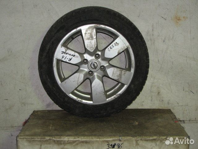 Диск колесный литой R16 4*100 j6,0 ET45 DIA59,1 (n