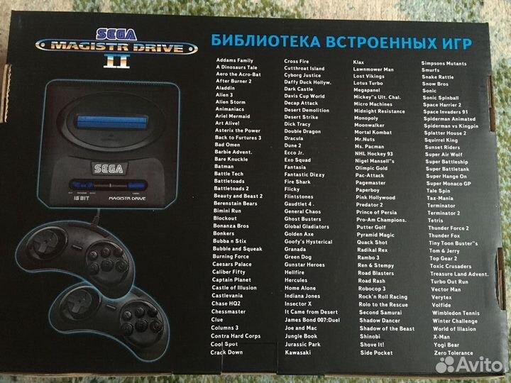 Игровые приставки 8 бит, 16 бит