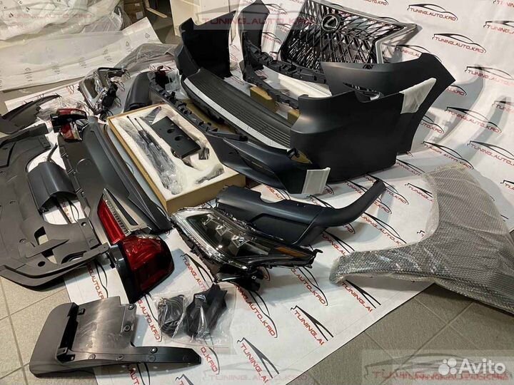 Рестайлинг Lexus 570 в 2016 год полный комплект G2