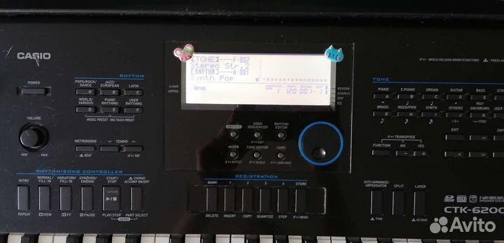 Синтезатор casio ctk 6200