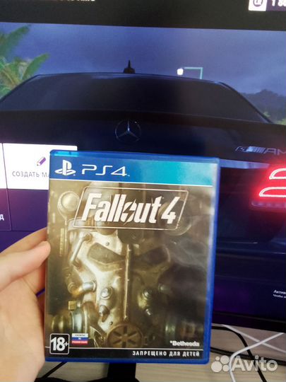 Fallout 4 ps4 диск