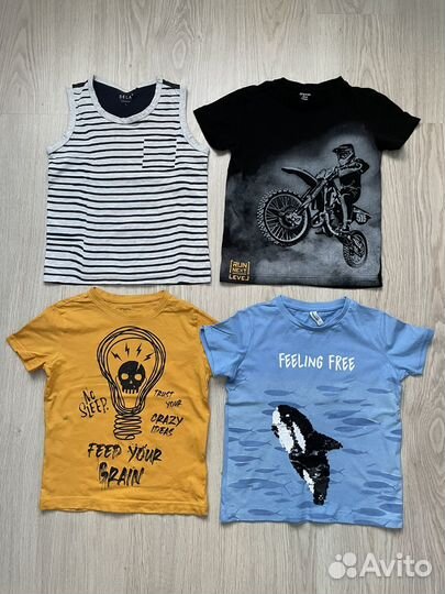 Кофты, футболки р.122/128