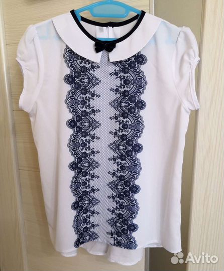 Школьная форма Блузка рубашка 128-134 рюкзак