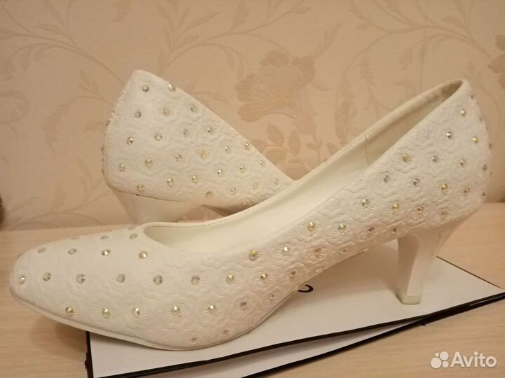 Свадебные туфли, 38 разм
