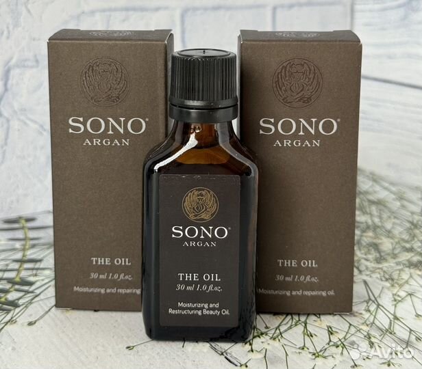 Масло для волос Sono Argan Oil