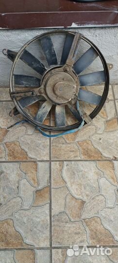 Электро Вентилятор охлаждения газель