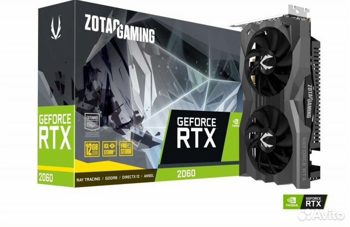 Zotac gaming GeForce RTX 2060 Twin Fan 12GB