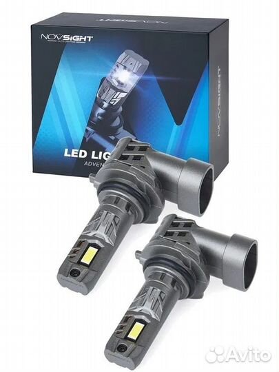 Сверх яркие светодиоды Novsight N63 6500k, комплек