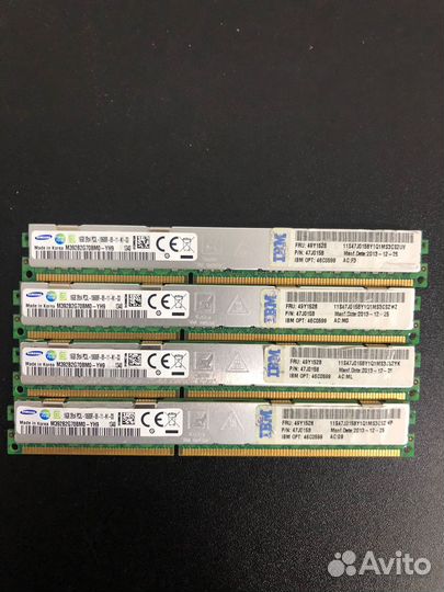 RAM Micron 16 gb PC3L-10600R ;12800R ; 14900R