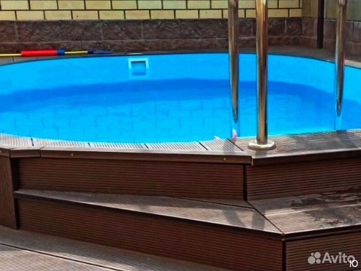 Террасная доска из дпк 140х18