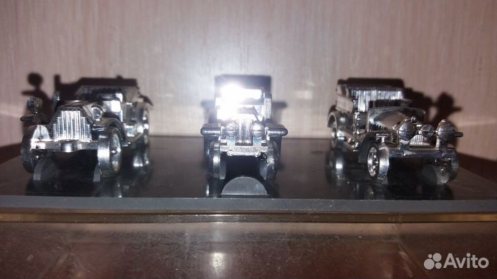 Сувенирный набор автомобилей фиат Руссо- Балт