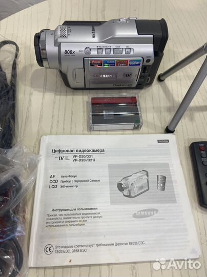 Видеокамера цифровая samsung VP- D21i